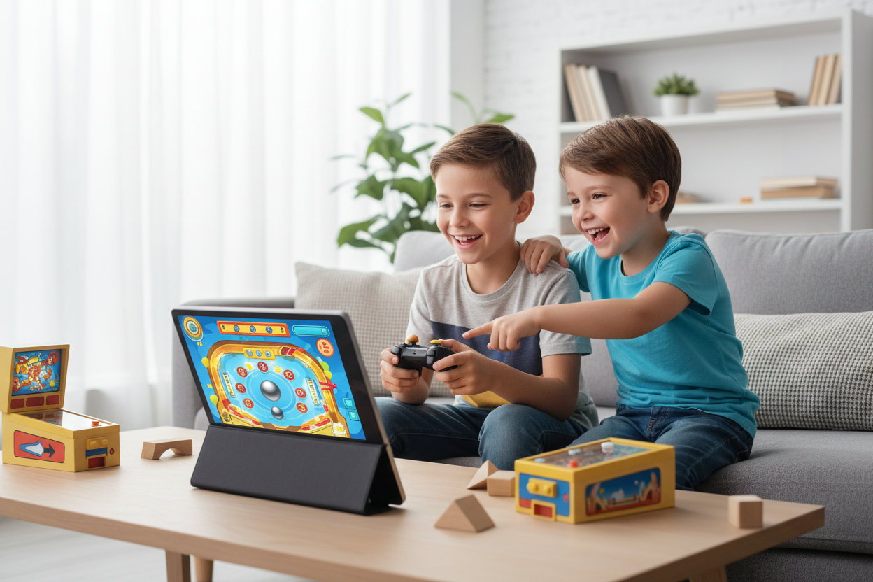 Pinball online spelen: waarom het ook leuk is voor kinderen