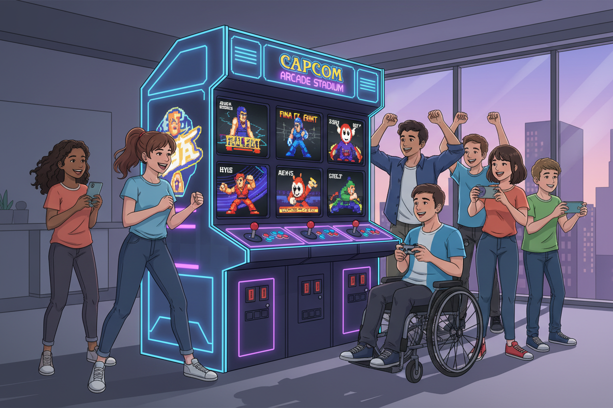Hoe arcade stadium capcom een nieuwe generatie gamers aantrekt