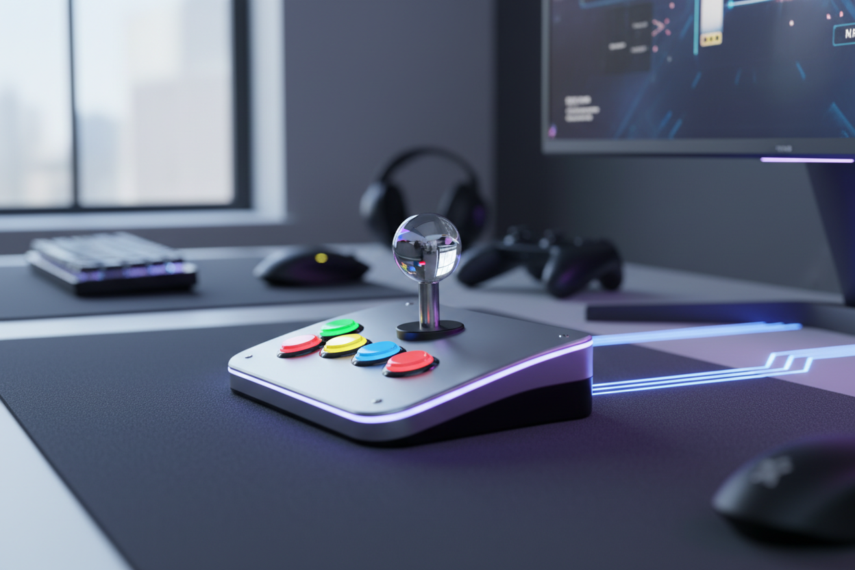 Wat maakt een arcade joystick essentieel voor gamers?