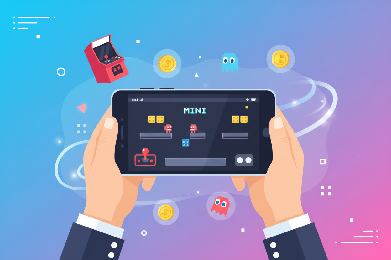 Wat maakt een mini arcade game zo leuk op je telefoon?
