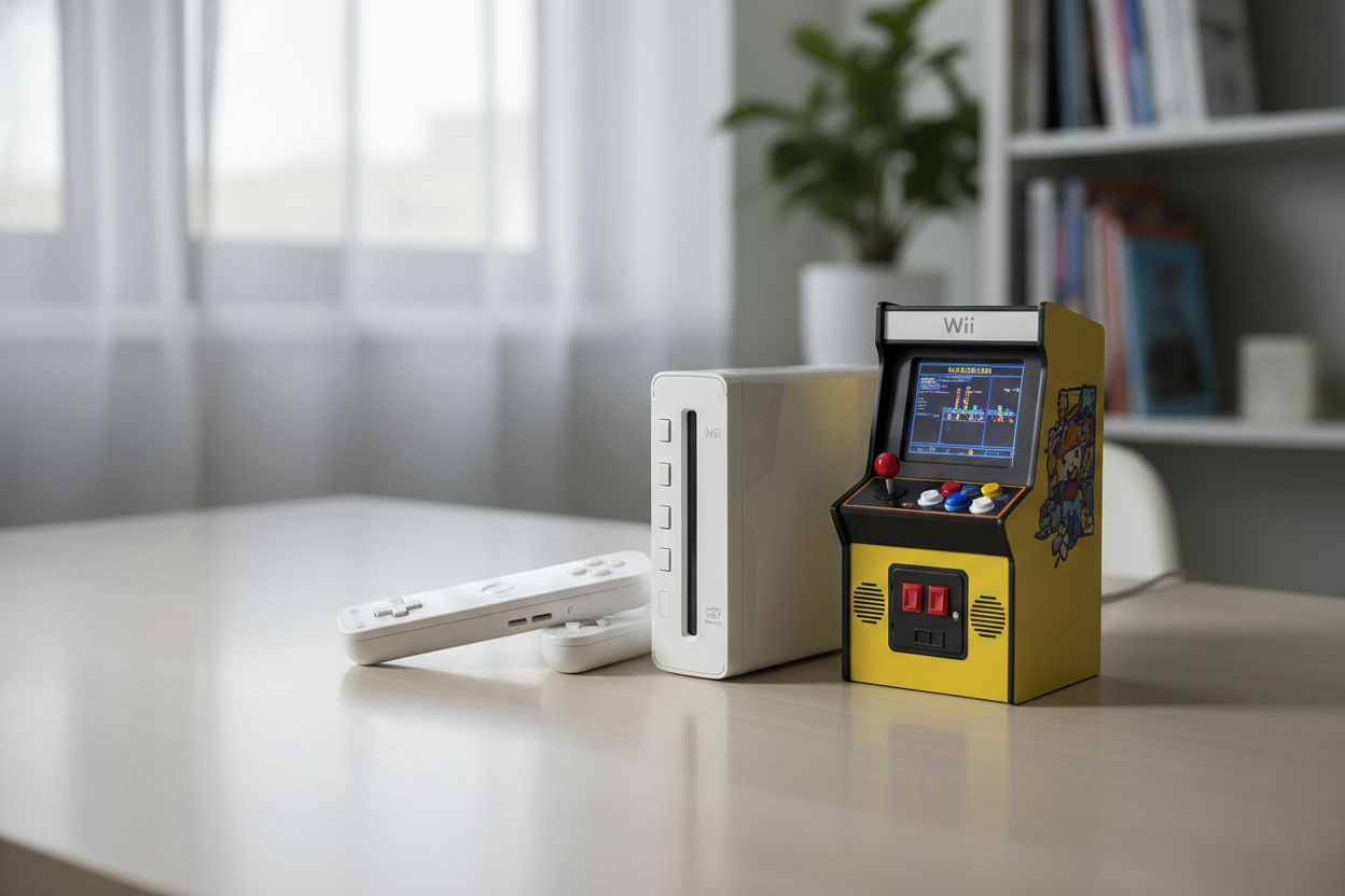 De wii en arcade kasten: een perfecte match