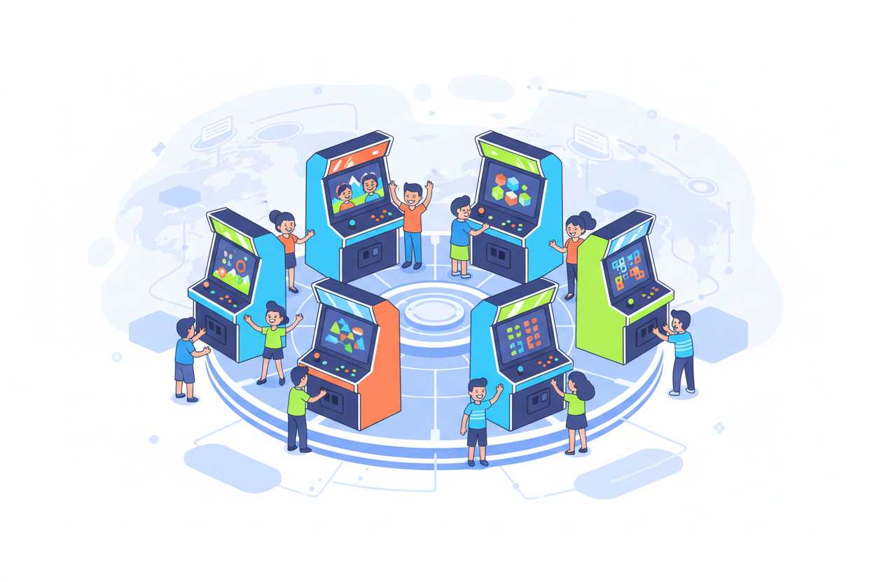 Mini arcade sociale spellen: een gids voor beginners