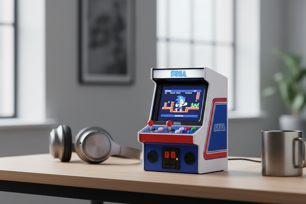 Wat maakt sega's mini arcade zo bijzonder?