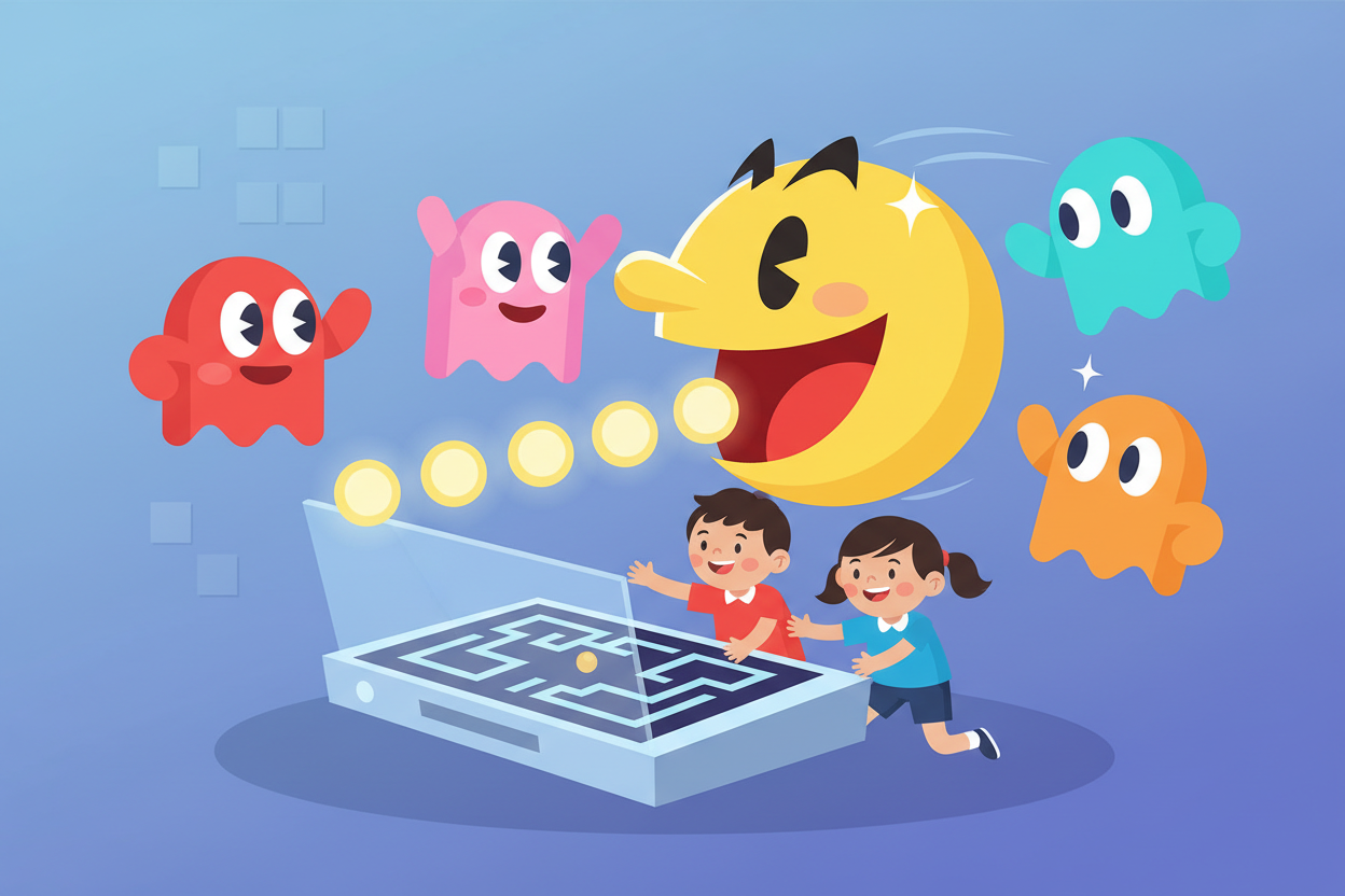 Arcade pacman: een tijdloze klassieker die ook kinderen aanspreekt