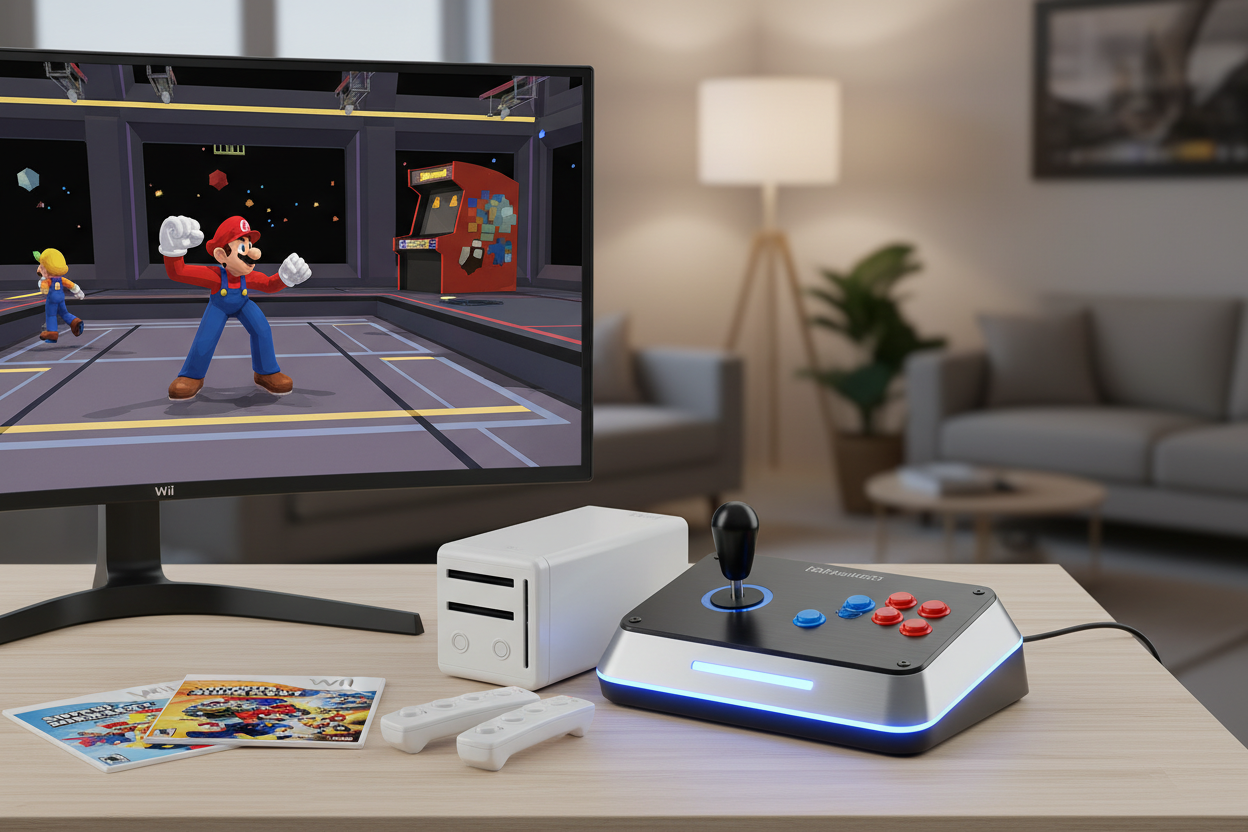 Waarom een arcade joystick onmisbaar is voor je wii