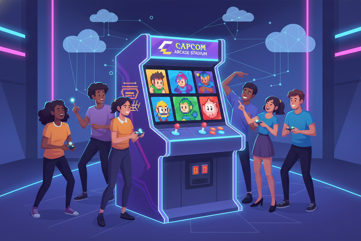 Hoe arcade stadium capcom een nieuwe generatie gamers aantrekt