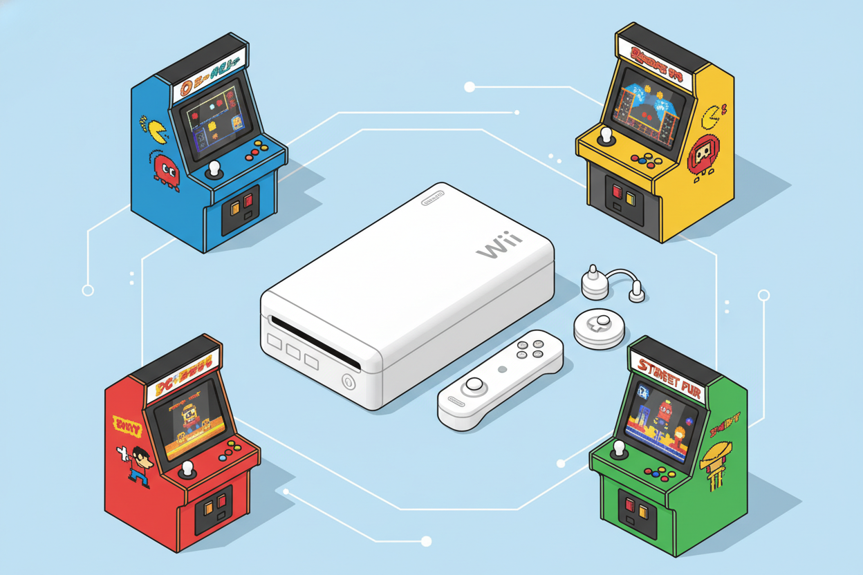 De beste mini arcade spellen voor de wii