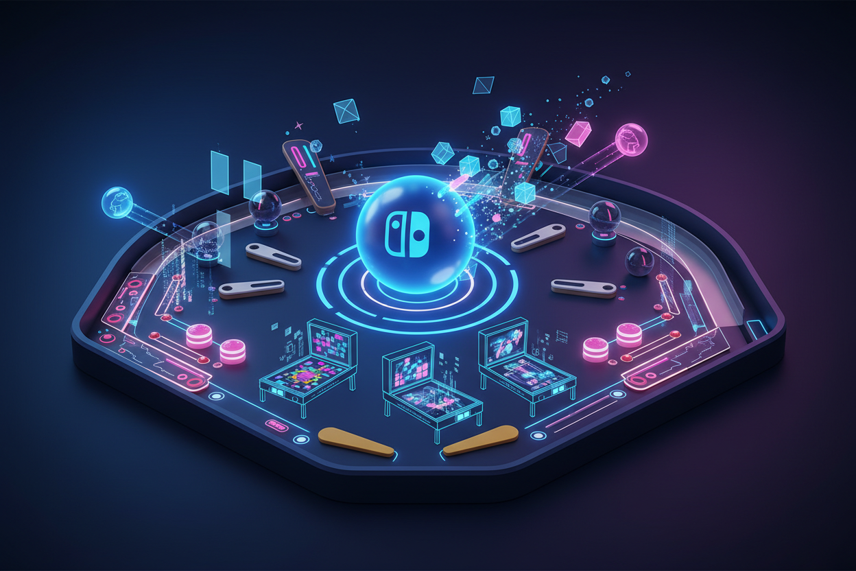 De evolutie van nintendo's pinball online